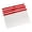 Red, variant on 4pcs A6 6-Hole Binder Pockets Waterproof PVC Envelopes Zipper Binder Pouches