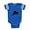Royal Blue, variant on CafePress - King Snake - Cute Infant Baby Football Bodysuit