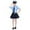Blue, variant on Outfits for Girls Officer Kids Roleplay Stage Performance Girls' Clothing Sets