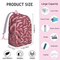 thumbnail image 2 of Funny Colorful Axolotl Lovers Gift Travel Backpack Lightweight Canvas Bookbag with Cute Cartoon Axolotl Print Comfortable Carrying Anti-theft Multifunctional Features for School Outdoor Activities and, 2 of 3