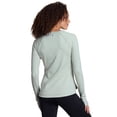 thumbnail image 3 of Avalanche Women's Ultra Soft Microstrip Long Sleeve Hiking Running Top, 3 of 5