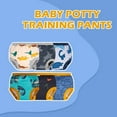 thumbnail image 6 of BIG ELEPHANT 6 packsToddler Training Pants, Soft Cotton Absorbent Training Underwear for Baby Boys & Girls, Ages 12M-6Y, 6 of 12