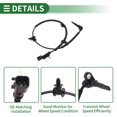 thumbnail image 4 of Sensor de Velocidad de Rueda ABS Unique Bargains Sensor ABS Sistema de Frenado Antibloqueo No.23251374 para Buick Envision 2015-2017 1 Pc Trasero Izquierdo Trasero Derecho, 4 of 7