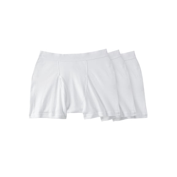 KingSize Men's Big & Tall Cotton Boxer Briefs 3-Pack
