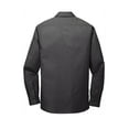 thumbnail image 4 of Port Authority Male Shirt Collar Shirt W103 Graphite X-Small, 4 of 4