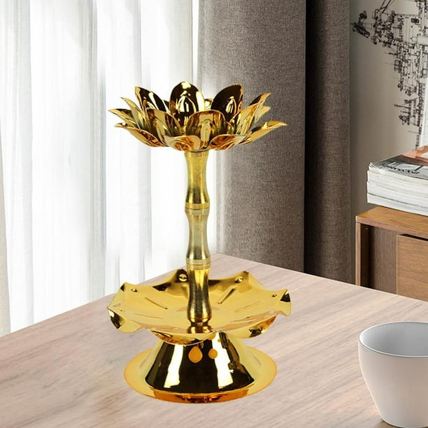Vintage Style Tealight Candle Holder Buddha Ghee Lamp Holder
