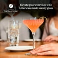 thumbnail image 2 of Libbey Signature Greenwich Coupe Cocktail Glasses Set of 4, Dishwasher Safe 8 Oz Coupe Wine Glasses, Stemmed Cocktail Glasses for Weddings, Birthdays, 2 of 6