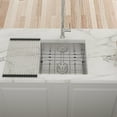 thumbnail image 2 of 17 Inch Undermount Sink - 17"x19"x10" 16 Gauge Single Bowl Kitchen Sink 10 Inch Deep Bar/Prep Sink Basin, 2 of 10