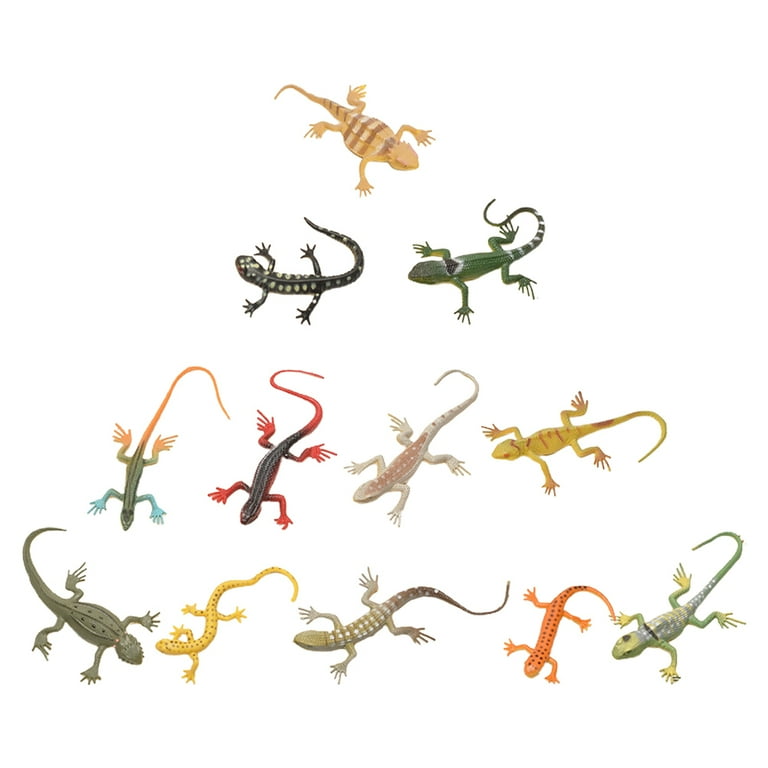 Frcolor Lizard Reptile Lizard Animal Model Figurines