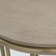 thumbnail image 5 of Uttermost Elise Round Brass Side Table, 5 of 5