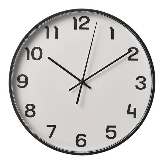 Quartz Wall Clock Modern Minimalist Versatile Design Silent Battery Powered