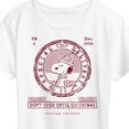 thumbnail image 3 of Peanuts - Christmas - Special Delivery Mail - Women's Short Sleeve Graphic T-Shirt, 3 of 5