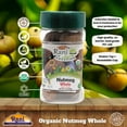 thumbnail image 4 of Rani Organic Nutmeg (Jaiphul) Whole Spice, 17-19 Pieces, 3oz (85g) PET Jar ~ All Natural | Vegan | Gluten Friendly | NON-GMO | Kosher | Indian Origin | USDA Certified Organic, 4 of 8