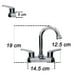 thumbnail image 3 of Llave Mezcladora Baño Lavabo Idrop  Cromado de Acero Inoxidable Manerales Pato, 3 of 3