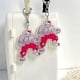 thumbnail image 2 of Llavero Kawaii de Hello Kitty para hombre y mujer, accesorio de personaje de Anime, Sanrio, Spin Melody, Kulomi, bolso, llave de coche, bonito regalo, 2 of 4