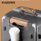 thumbnail image 3 of KLQDZMS maleta de viaje de mano maleta de embarque con cremallera de 20 pulgadas cubierta de carrito con marco de aluminio 24 "26" 28 "ABS + PC equipaje de cabina para hombre, 3 of 4