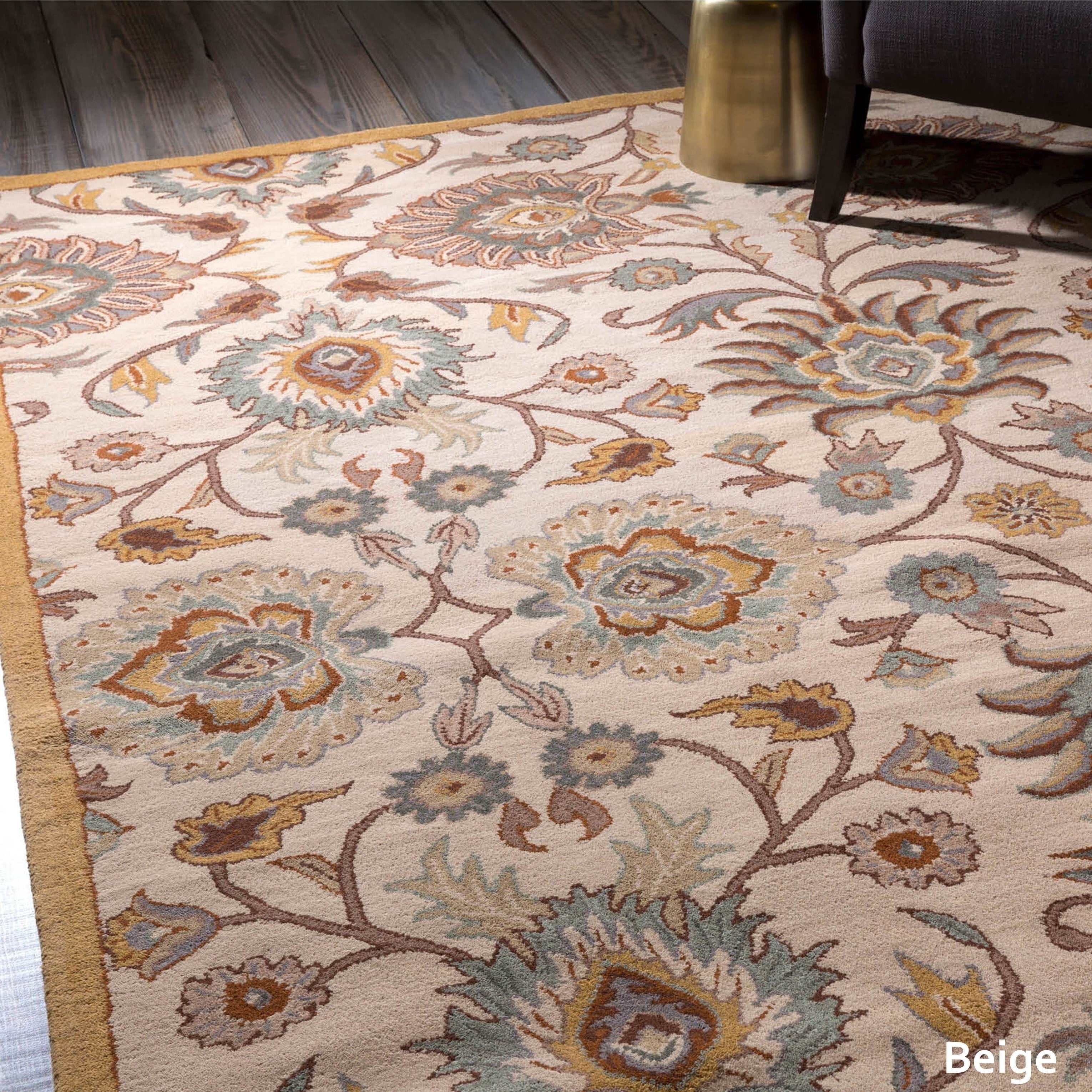 Surya Carpet, Inc. HandTufted Patchway Wool Area Rug 5' x 8