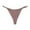 White, variant on GEWSEY Seamless Thongs for Women - No Show Thong Underwear Stretch Breathable Low Rise Panties (Red, S)