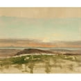 thumbnail image 2 of Lockwood de Forest 14x12 Black Ornate Wood Framed Double Matted Museum Art Print Titled: Landscape (1877), 2 of 5