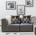 thumbnail image 3 of Nawypu  of July Pillow Covers 2pcs American Flag Stars Funny Patriotic Throw Pillowcase Independence Day Farmhouse Cushion Case Pillowcase Decorations for Sofa Couch, 3 of 6