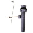 thumbnail image 2 of Westbrass 4" 2-Handle Non-Metallic Centerset Bathroom Faucet with Pop-Up Drain, Satin Nickel, 2 of 6