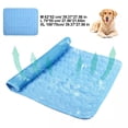 thumbnail image 3 of Tapis Rafraîchissant pour Chien, Tapis de Glace d'Été pour Animaux, Tapis de Refroidissement pour Animaux, Tapis de Couchage Rafraîchissants pour Chiens, Tapis Auto-Refroidissant pour Animaux, Couverture Lavable pour Animaux de Compagnie, Tapis de Refroidissement Doux pour Chat Chien, 3 of 8