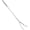 Steel handle 50cm, variant on Two Prong Meat Fork Stainless Steel Long Handle 50cm Carving Serving for Kitchen Grillingwooden handle 40cm