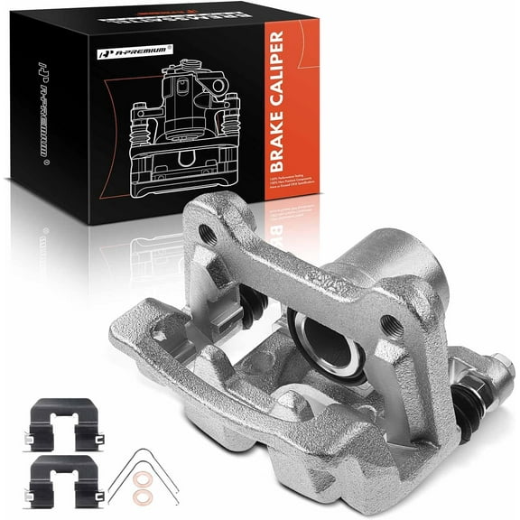 A-Premium Disc Brake Caliper Assembly with Bracket Compatible with Select Hyundai & Kia Models - Tucson 2016-2021, Sportage 2017-2020, 1.6L 2.0L 2.4L - Rear Left Driver Side