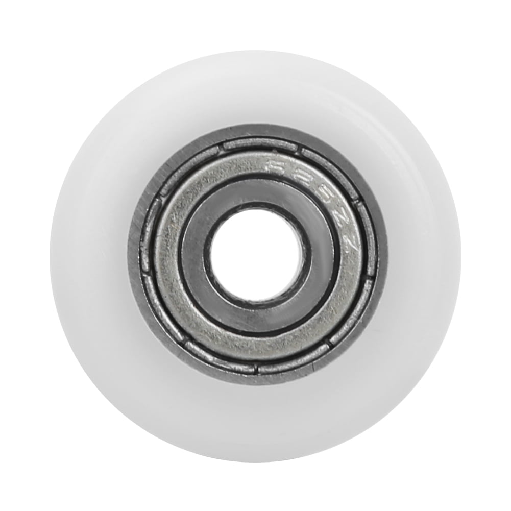 2 PCS Poulie à Gorge U 0840UU 8mm Nylon - Roulement à Billes Scellé Rail Guide 40mm Diamètre Extérieur