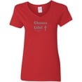thumbnail image 4 of Choose Life 2.0 Ladies V Neck Tee, 4 of 6