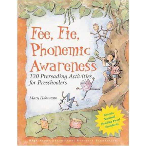 Pre-Owned Fee, Fie, Phonemic Awareness: 130 Prereading Activities for Preschoolers (Paperback) 1573791288 9781573791281