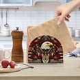thumbnail image 2 of Yayeee Napkin Holder for Table Set of 2 Kitchen Paper Tissue Organization, Red Abstract Eagle, 2 of 8