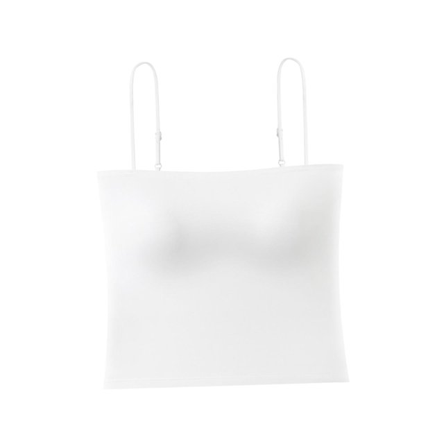 Las mujeres de las camisetas sin mangas de la camisola de las mujeres cosechan el sujetador rellenado moda superior del chaleco del bralette SG jinwen Top corto de mujer