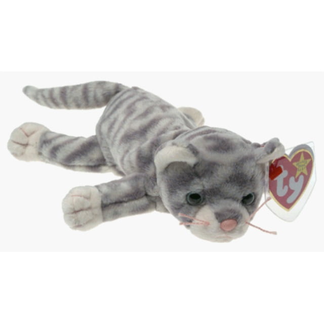 Ty Beanie Biy Silver The Cat Walmart Com