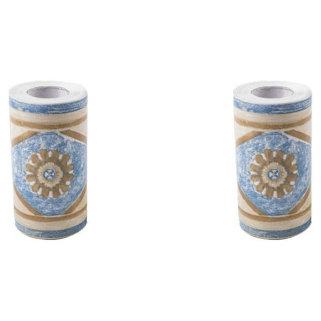relayinert Transform Space With Non-toxic And Easy To Clean Wallpaper Border Stickers style 6 2Set
