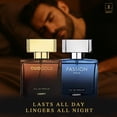 thumbnail image 4 of Set de perfume de regalo Liberty Luxury para hombre Eau De Parfum 50 ml x2, 4 of 9