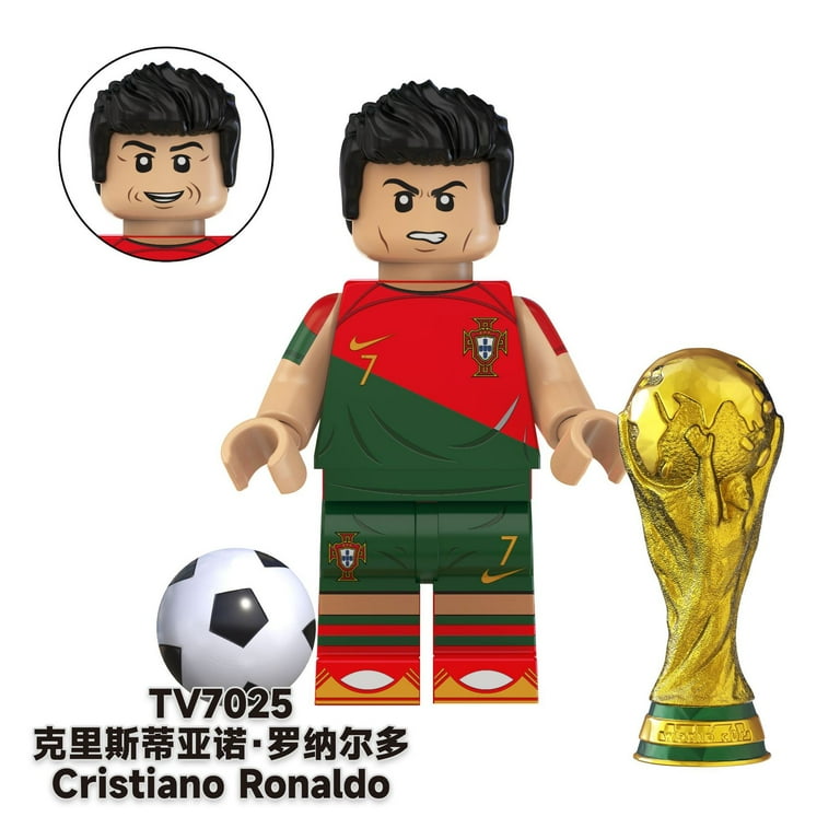 8 Pcs/Set Soccer Stars Building Block Minifigures Toys