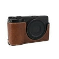 thumbnail image 2 of GadgetCom Half Case Compatible with RICOH GR III GR3 GR3X IIIx / IV GR4 , Anti-Slip PU Leather Camera Shell Cover, 2 of 7