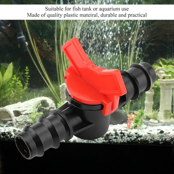 Hose Pipe Valve,3/4'' Plastic Fish Tank Water Flow Control Valve
