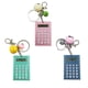 thumbnail image 2 of Methold LLavero de calculadora, llavero electrónico, colgante decorativo, decoración de llavero, bolso de mano con pilas, monedero, colgante Electrónica, 2 of 6
