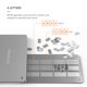 thumbnail image 2 of Cartera metálica con forma de cápsula Crypto Seed Storage KEYSTONE Cryptosteel, 2 of 8