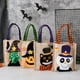 thumbnail image 3 of Bolsas de golosinas de Halloween con asa, Bolsas de golosinas de Halloween Bolsas de golosinas para pedir dulces Recuerdo de fiesta de Halloween para niños 4 piezas, 3 of 5