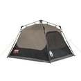 thumbnail image 6 of Coleman 4-Person Cabin Camping Tent with Instant Setup, 1 Room, Gray, 6 of 7