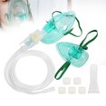 thumbnail image 1 of Nebulizador desechable careta nebulizador accesorio Desechable Adultos Niños Nebulizador Face Shield Hogar Atomizador Face Cover Tube Set ANGGREK Otros, 1 of 8