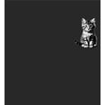 thumbnail image 5 of Black Cat Adult Black Crew Neck Short Sleeve Tee-Medium, 5 of 6