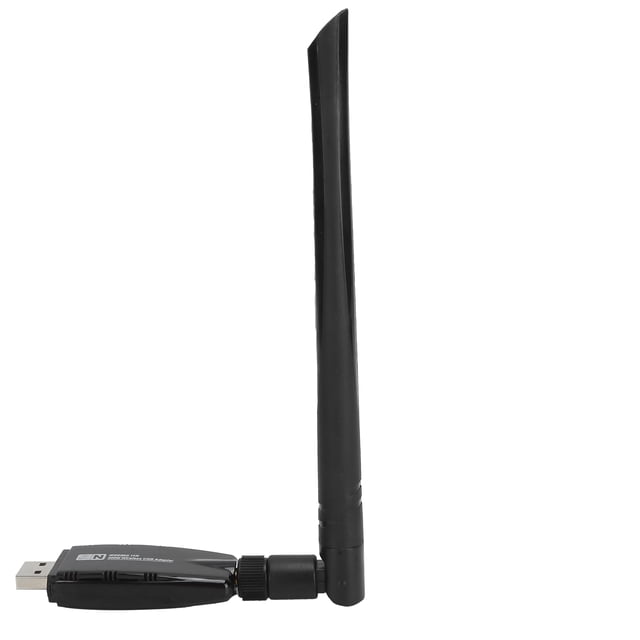 Adaptador WiFi USB portátil W60‑5DB 300 Mbps inalámbrico para PC, escritorio y portátil