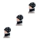 thumbnail image 3 of Sonducket Gorro de invierno para niños, pañuelo para el cuello, calentador de cuello, ciclismo, deportes al aire libre negro 3piezas, 3 of 6