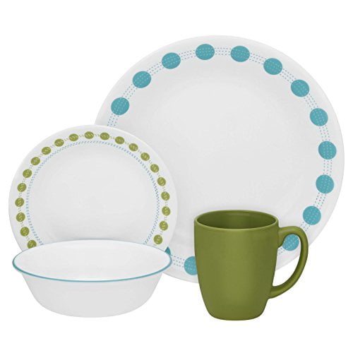 Corelle Livingware 16Pieces Break and Chip Resistant South Beach