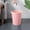 Pink-Free Size, variant on Vxdvou Garbage Can with Pressure Lid, Small Plastic Trash Bin for Bathroom, Bedroom, Kitchen, Office, Compact Wastebasket with Odor Control, Available in Green, Gray, and Pink