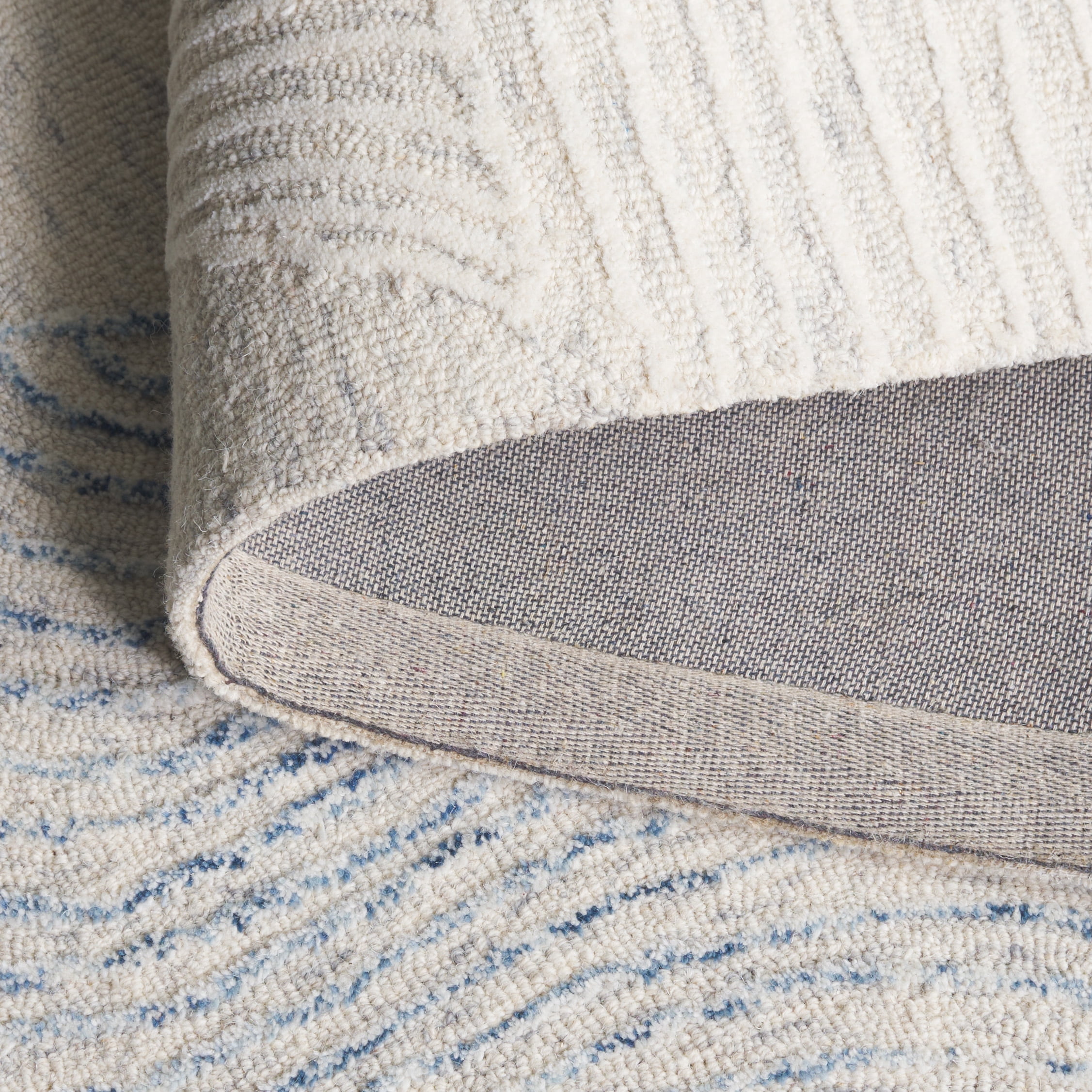 SAFAVIEH Pine Burke Abstract Area Rug, Light Grey/Ivory, 3' x 5'